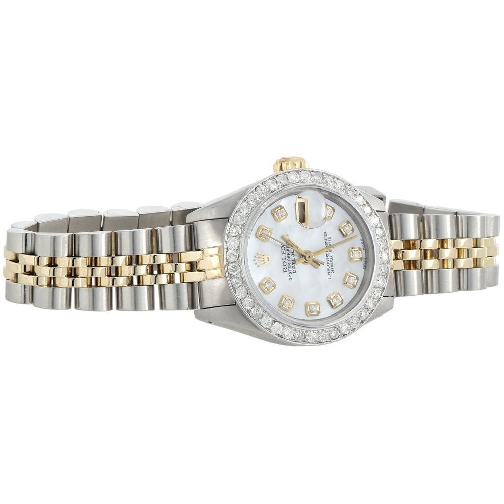 MINT! Rolex Diamond DateJust Ladies Watch w/ original box!!!! - Picture 4 of 6